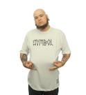 Camiseta Plus Size Masculina Oversized Symbol Streetwear Camiseta Plus Size Masculina Oversized Symbol Streetwear