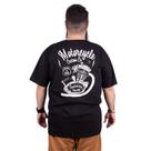 Camiseta Plus Size Motorcycle Custom Co 66 - Preta.