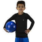 Camiseta Poker Skin II Manga Longa Preta - Infantil