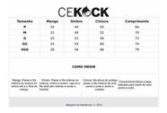 Camiseta Polo Cekock Cor Amarela Tamanho GG