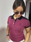 Camiseta Polo Feminino Aleatory fashion