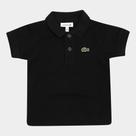 Camiseta polo infantil preta