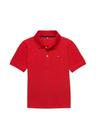 Camiseta polo infantil vermelha Camiseta polo infantil vermelha