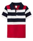 Camiseta Polo Listrada GYMBOREE - Menino