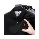 Camiseta Polo Masculina De Verão 100% Algodão Manga Curta Com Bordado 3D Marca Designer Moda