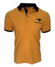 Camiseta Polo Masculina Maclaren Laranja