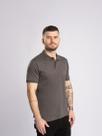 Camiseta Polo Pima Cinza