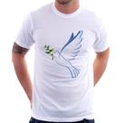 Camiseta Pomba da Paz - Foca na Moda