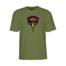 Camiseta Powell Peralta Mike Vallely Elephant Verde Tamanho:GCor:VerdeGênero:Homem Camiseta Powell Peralta Mike Vallely Elephant Verde Tamanho:GCor:VerdeGênero:Homem