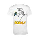 Camiseta Powell Peralta Skateboard Skeleton II Branco Tamanho:GCor:BrancoGênero:Homem Camiseta Powell Peralta Skateboard Skeleton II Branco Tamanho:GCor:BrancoGênero:Homem