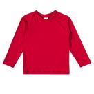 Camiseta Praia Manga Longa Vermelho UV 50+ - Tip Top