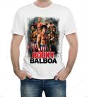 Camiseta Premium Adulto e infantil Filme Rocky Balboa Boxe Silvestre Stallone