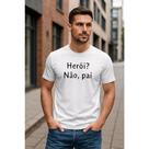 Camiseta Presente para Pai Dia dos Pais Criativa 100% Algodão Masculina