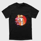 Camiseta preta algodão ou Drytec Dragon Ball Mestre Kame Pitada de calcinha Tamanho:G1Tecido:100% Algodão