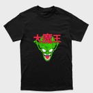 Camiseta preta algodão ou Drytec Dragon Ball piccolo daimaoh escrito Grande rei demônio Tamanho:G5Tecido:100% Algo