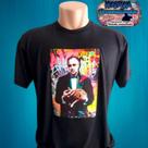 Camiseta Preta com Estampa