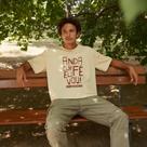 Camiseta Preta Frase Fé Motivacional Unissex Algodão Conforto Estilo Urbano Casual Camiseta Preta Frase Fé Motivacional Unissex Algodão Conforto Estilo Urbano Casual