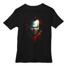 Camiseta Preta Masculina It A Coisa Filme Terror Estampada