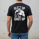 Camiseta Preta Masculina Treino Boxe Original Camisa Academia Artes Marciais Fitness Respirável Blusa Preta Presente Aniversario Homens
