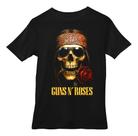 Camiseta Preta Rock Guns N Roses Banda Americana Camisa