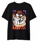 Camiseta Preta Taz - Looney Tunes - Tamanho: G - Clube Comix Camiseta Preta Taz - Looney Tunes - Tamanho: G - Clube Comix