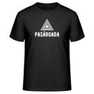 Camiseta Preto Estampada PASÁRGADA WEAR Manga Curta Conforto e Qualidade Camiseta Preto Estampada PASÁRGADA WEAR Manga Curta Conforto e Qualidade