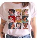 Camiseta Princesas Disney - Mulan, Bela Adormecida e Jasmine