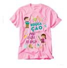 Camiseta Professores Educação Pedagogia Escola Camisa Rosa