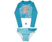 Camiseta proteção uv+calcinha infantil personagem-licenciado Camiseta proteção uv+calcinha infantil personagem-licenciado