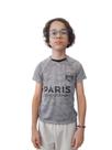 Camiseta PSG IVY Cinza Infantil Juvenil Braziline Licenciada Camiseta PSG IVY Cinza Infantil Juvenil Braziline Licenciada