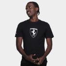 Camiseta Puma Ferrari Sportswear Tonal Shield Masculino Camiseta Puma Ferrari Sportswear Tonal Shield Masculino