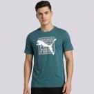 Camiseta Puma Graphic Wording Verde