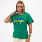 Camiseta Pump Rock Brasil T-Shirt Manga Curta Feminina