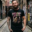Camiseta Punk Rock Vintage Estampa Banda Retrô Streetwear