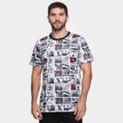 Camiseta Qix Print Sublimado Skull
