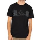 Camiseta Quiksilver Big Block Preto