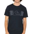 Camiseta Quiksilver Big Block SM26 Masculina Marinho
