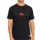 Camiseta Quiksilver Emb Quik Thoughts WT26 Masculina Preto Camiseta Quiksilver Emb Quik Thoughts WT26 Masculina Preto