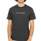 Camiseta Quiksilver Gradient Type New Wave WT26 Preto