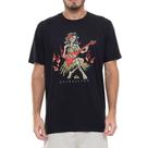 Camiseta Quiksilver Hot Motion Preta