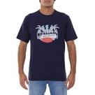 Camiseta Quiksilver Magic Van Masculina Azul Marinho