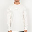 Camiseta Quiksilver Manga Longa Clicker WT26 Snow White Camiseta Quiksilver Manga Longa Clicker WT26 Snow White