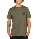 Camiseta Quiksilver No Maps Verde Escuro