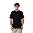 Camiseta Quiksilver Omni Font Preta