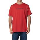 Camiseta Quiksilver Omni Font WT24 Masculina Vermelho Camiseta Quiksilver Omni Font WT24 Masculina Vermelho