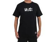 Camiseta quiksilver original omni chrome black