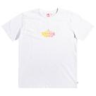 Camiseta Quiksilver Quik X Stranger Things Branco Camiseta Quiksilver Quik X Stranger Things Branco