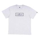 Camiseta Quiksilver Rain Check Plus Size SM25 Cinza Claro