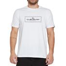 Camiseta Quiksilver Rain Check SM25 Masculina Branco