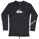 Camiseta Quiksilver Surf Manga Longa All Times SM24 Preto